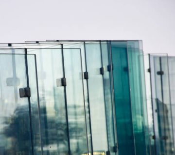 tempered laminated glass railing balustrade panels frame less safety glass for modern