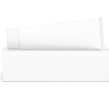 tube with box set can be used for cosmetic medical gels creams shampoo and pastes vector