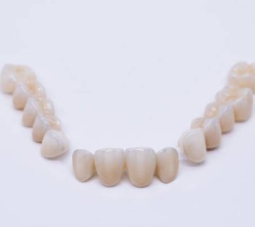 ceramic zirconium in final version staining and glazing precision design and high quality 1