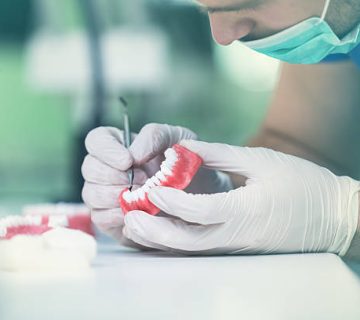 dental prosthesis dentures prosthetics work