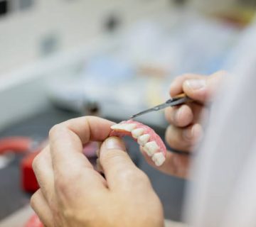 making a dental prosthesis
