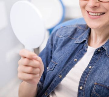 mature woman having dental appointment 2