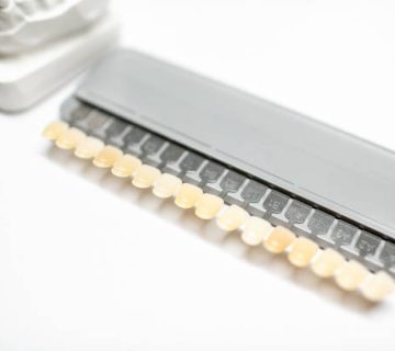 set of veneers for tone selection